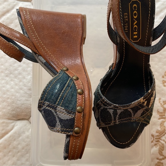 Coach wedges - Picture 5 of 8